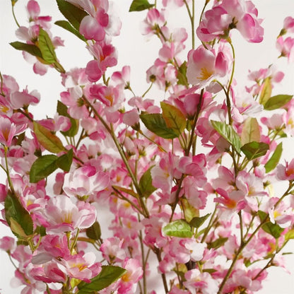 180cm Stunning Artificial Pink Cherry Tree - Beautiful Faux Floral Accent for Home Decoration