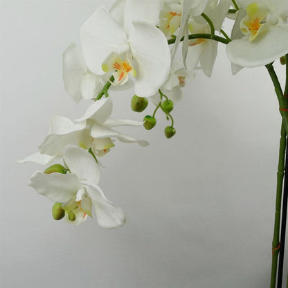 150cm Giant White Artificial Orchid Plant - 189 Real Touch Flowers