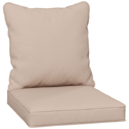 Luxurious One-Piece Outdoor Cushion Set - Instant Comfort in Beige