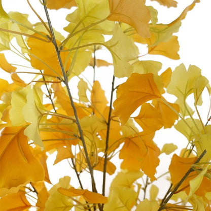 150cm Artificial Yellow Ginkgo Tree - 510 Leaves for Stunning Autumn Vibes