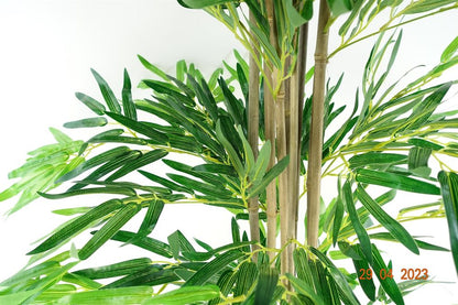 180cm Artificial Bamboo Trees - Natural Green for Indoor and Outdoor Use