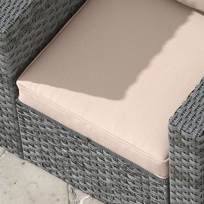 Luxurious One-Piece Outdoor Cushion Set - Instant Comfort in Beige