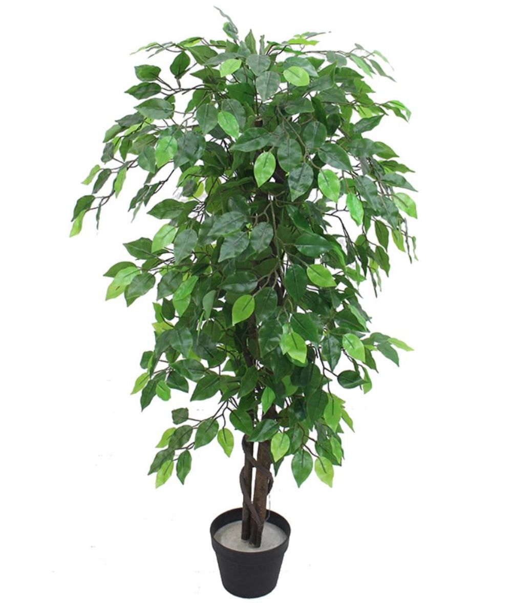 120cm Leafy Realistic Ficus Tree - Ideal for Indoor Styling