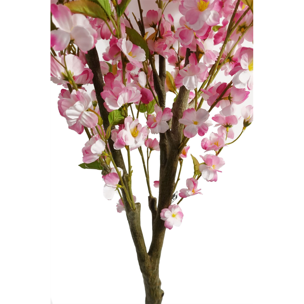 180cm Stunning Artificial Pink Cherry Tree - Beautiful Faux Floral Accent for Home Decoration