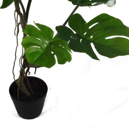 70cm Twisted Stem Artificial Monstera Plant