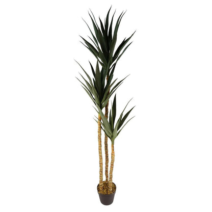 170cm XL Tropical Artificial Triple Yukka Tree - Lifelike Faux Plant for Vibrant Home Décor