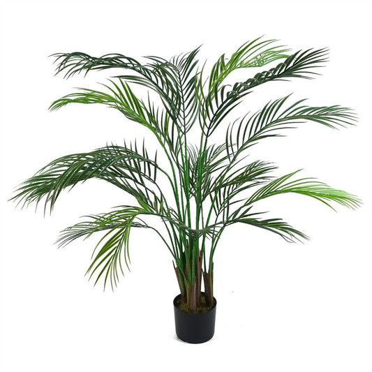 125cm UV Resistant Areca Palm Tree - Ideal for Outdoor Spaces