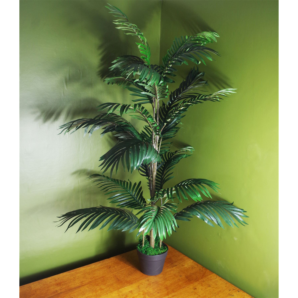 140cm Large Bushy Artificial Palm Tree - Perfect for Tropical Decor