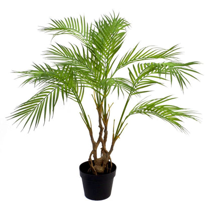 90cm Twisted Detail Trunk Artificial Areca Palm Plant