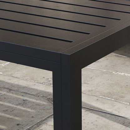 Black Outdoor Side Table – Stylish, Durable, Weather-Resistant Design