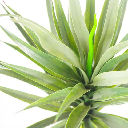 90cm Large Artificial Green Yucca Plant with Spiky Tree Design