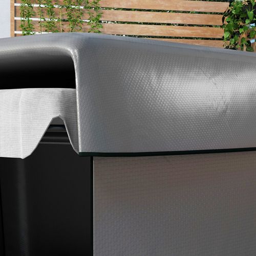 Patio Swing Chair Cover Garden Furniture Protector 215x155x150cm Grey