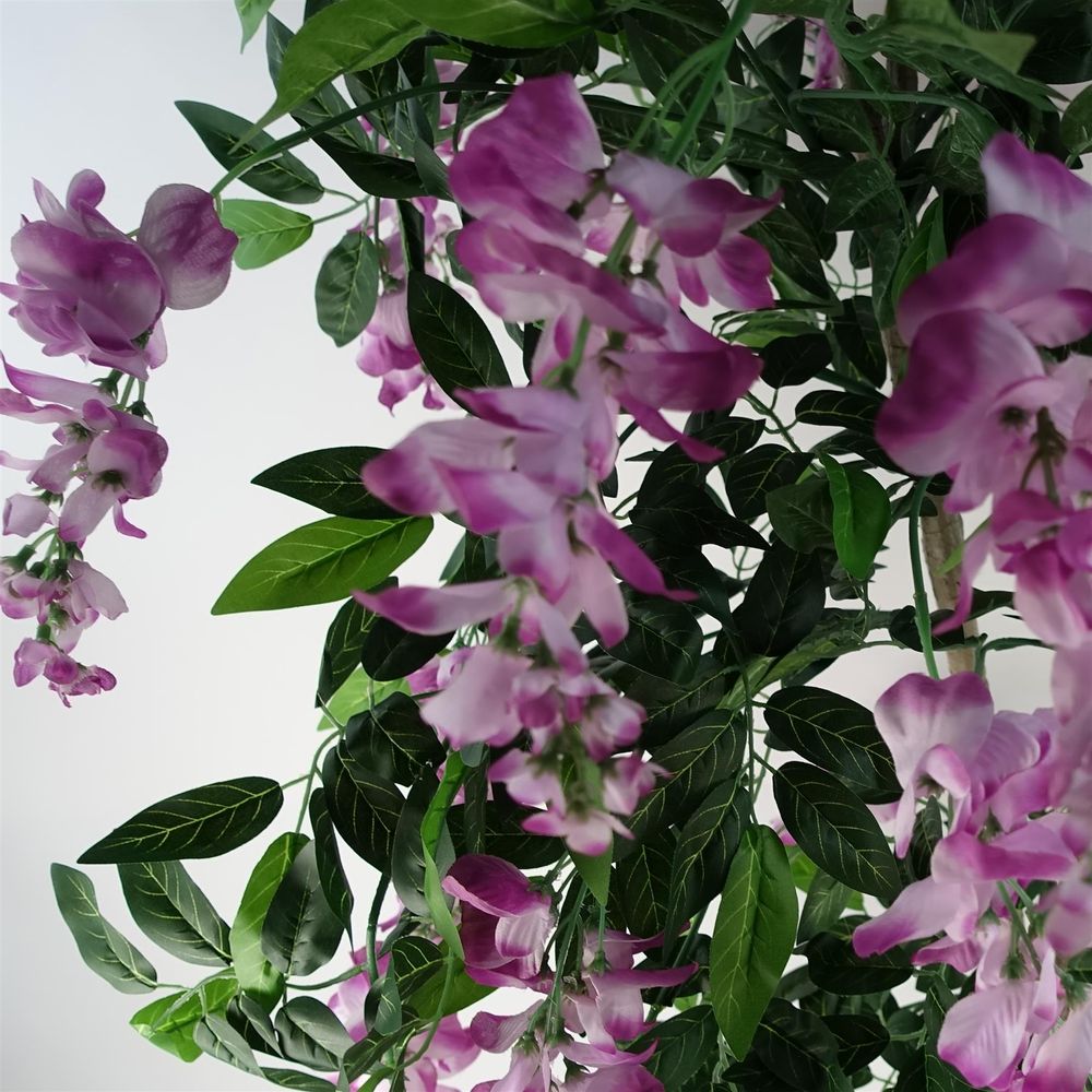 150cm Light Pink Wisteria Tree - Artificial for Charming Decor