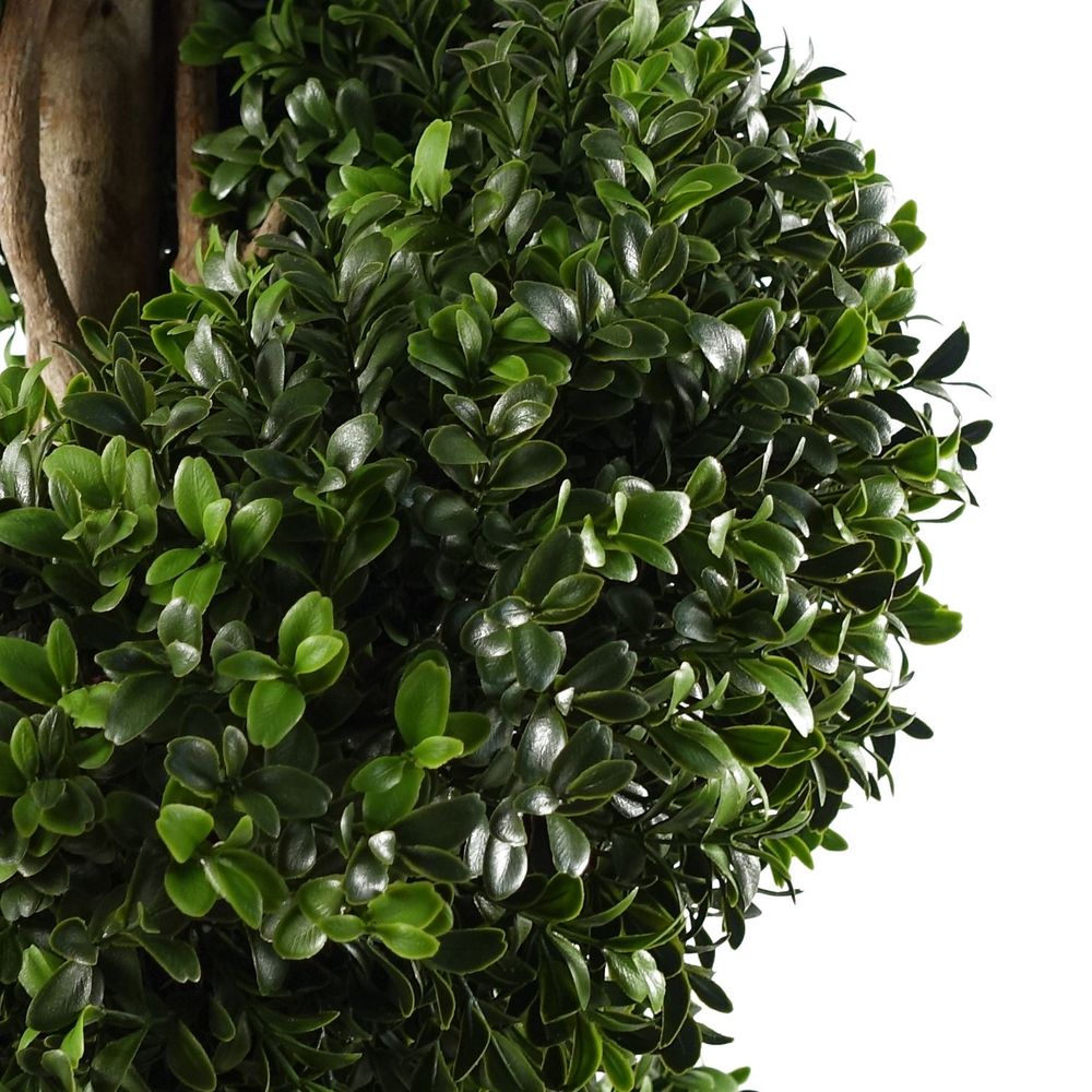 120cm UV Resistant Spiral Buxus Artificial Trees - Perfect for Outdoor Topiary Decoration