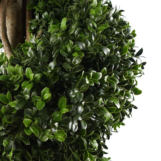 120cm UV Resistant Spiral Buxus Artificial Trees - Perfect for Outdoor Topiary Decoration