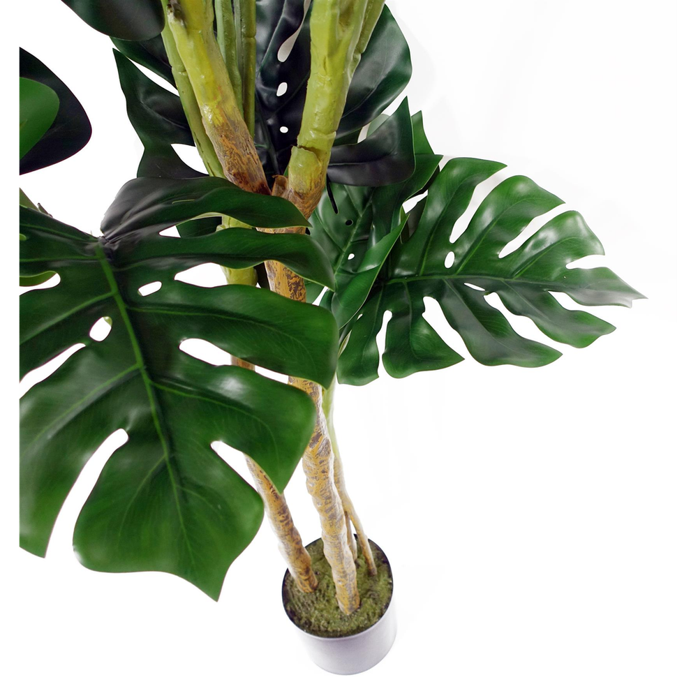 150cm Premium Artificial Monstera Plant - Lifelike Décor for Trendy Home Styling