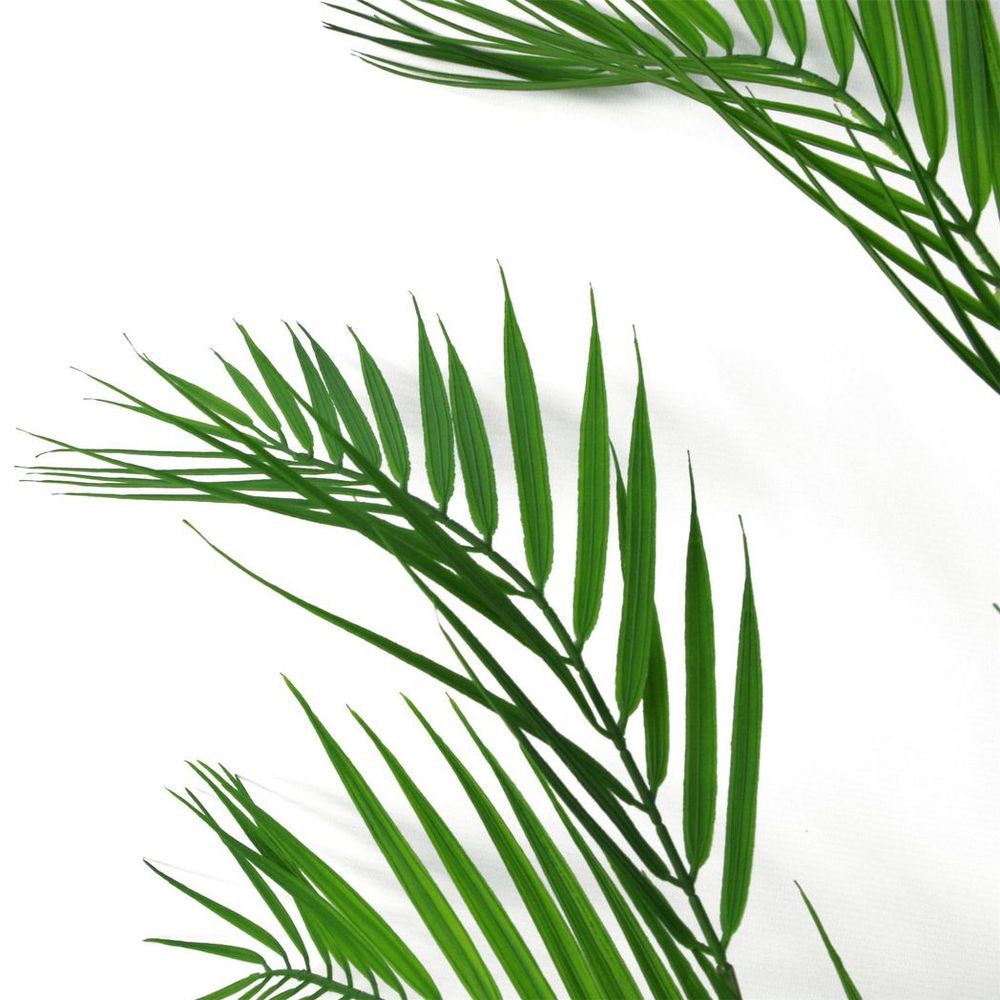 118cm Unpotted Artificial Palm Tree - 11 Leaves for Tropical Flair