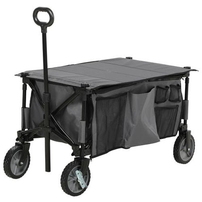 Versatile Folding Garden Trolley - Durable, Collapsible, Perfect for Outdoor Adventures!