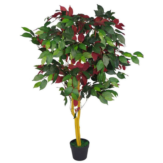 120cm Leafy Realistic Ficus Tree - Ideal for Indoor Styling