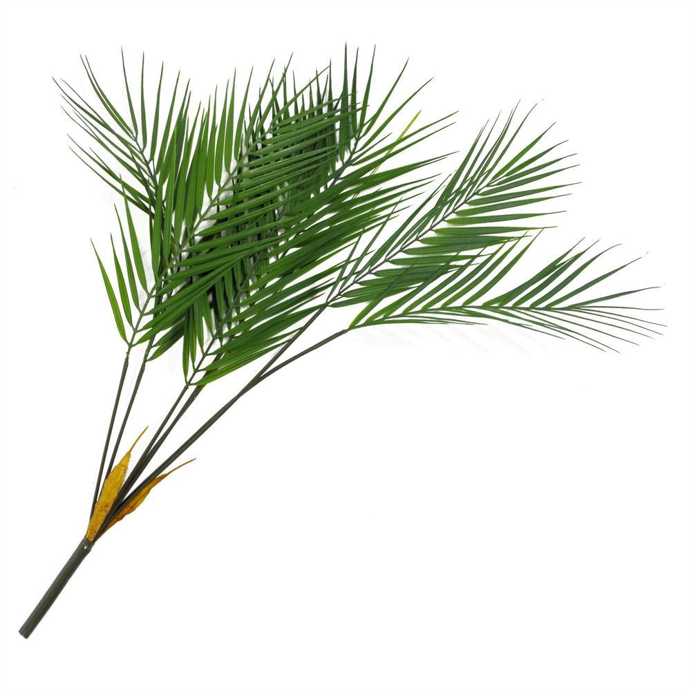 75cm Unpotted Artificial Palm Tree - 6 Leaves for Tropical Vibe