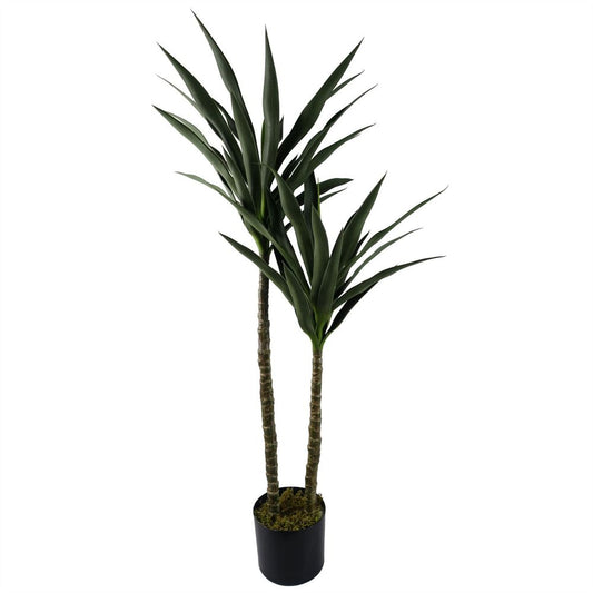 120cm Yucca Tree - UV Resistant for Outdoor Spaces and Garden Decor