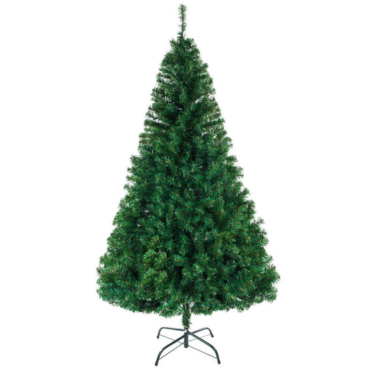 8FT Christmas Tree with 1138 Branches for Impressive Holiday Decor