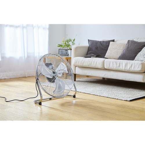 Neo Chrome High Velocity 16-Inch Freestanding Fan - Cool in Style!