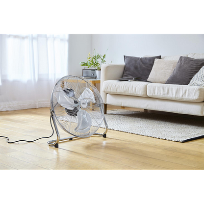 Neo Chrome High Velocity 16-Inch Freestanding Fan - Cool in Style!