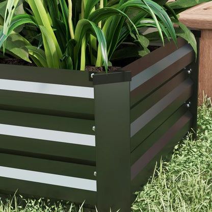 Durable Galvanised Raised Garden Beds - Set of 2 for Vibrant Growth!