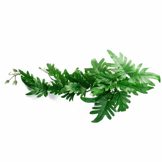 50cm Realistic Large Leaf Trailing Philodendron Plant - Artificial Design