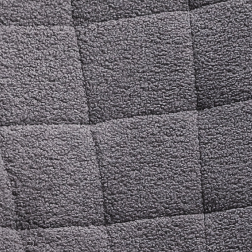 HOMCOM Wingback Rocking Chair for Nursing w/ Steel Frame and Wooden Base Grey