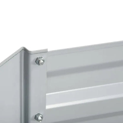 Sturdy Galvanised Steel Raised Garden Bed - 180x90cm Outdoor Planter