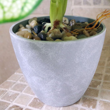 40cm Artificial Taro Plant in Decorative Planter