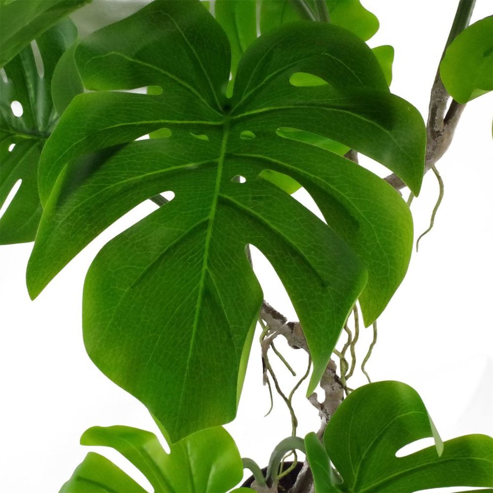 70cm Twisted Stem Artificial Monstera Plant