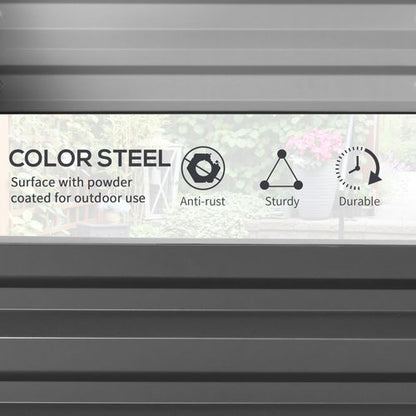 Elevated Garden Bed - Steel Planter Box for Thriving Flowers