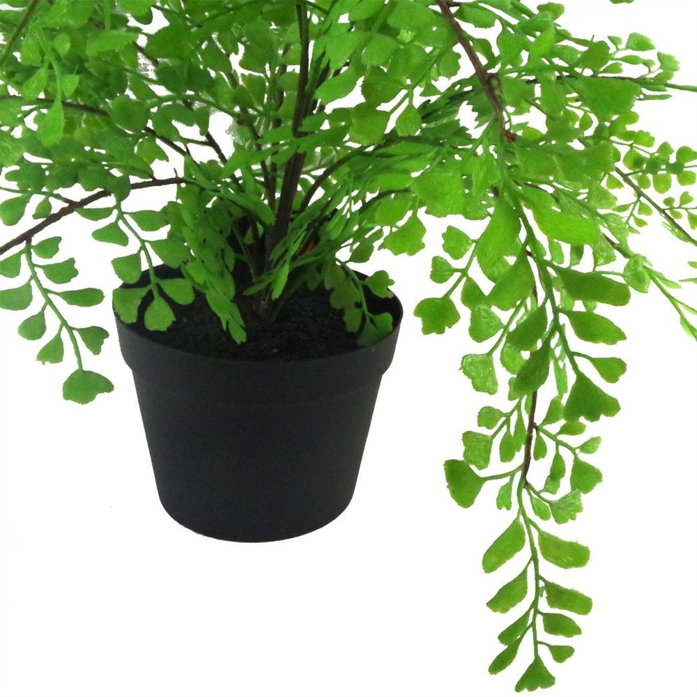 35cm Potted Southern Maidenhair Fern - Artificial Fern Plant Design