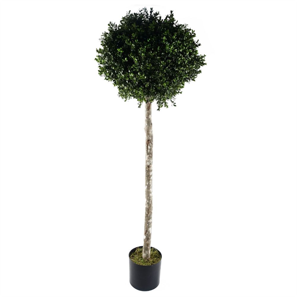 140cm UV Resistant Buxus Ball Tree - Outdoor Topiary for Elegant Gardens