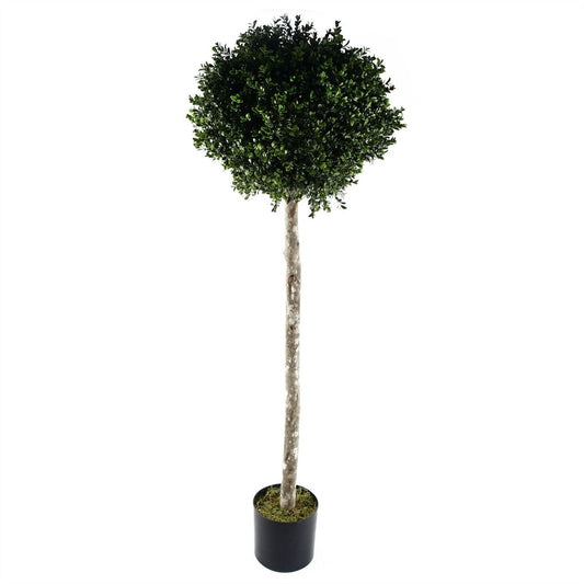 140cm UV Resistant Buxus Ball Tree - Outdoor Topiary for Elegant Gardens