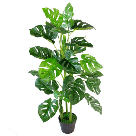 100cm Realistic Leaf Artificial Monstera Cheese Plant