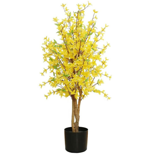 60cm Artificial Forsythia Tree, Lifelike and Bright