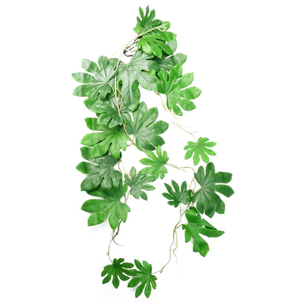 Set of 6 x 110cm Artificial Hanging Trailing Aralia Plants