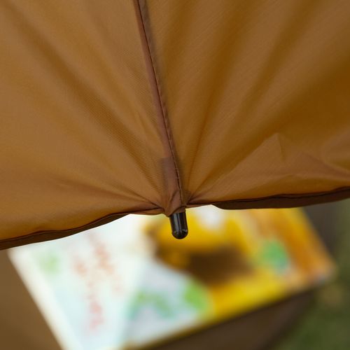 Vibrant Kids Foldable Garden Set: Table, Two Chairs & Fun Umbrella!