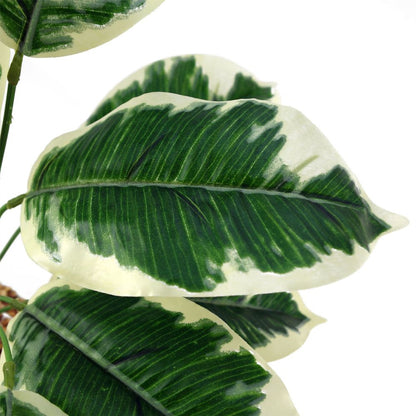 40cm Variegated Pothos Plant with Planter - Artificial