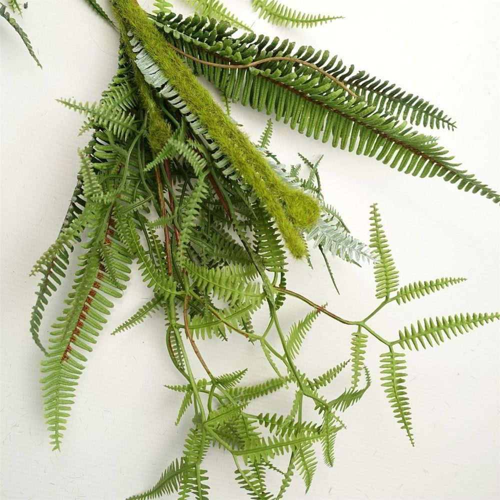 180cm Realistic Trailing Hanging Fern Garland Plant - Artificial Design