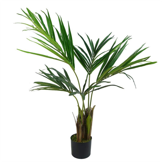 120cm Artificial Kentia Palm Tree - Lifelike Faux Plant for Indoor Greenery