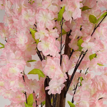 150cm Artificial Pink Cherry Blossom Tree - Beautiful Spring Display