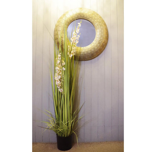 165cm Artificial Orchid Flower Grass Plant