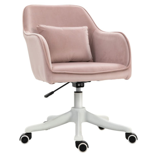 Rechargeable Office Chair with Electric Vibration Massage and Lumbar Pillow for Comfort