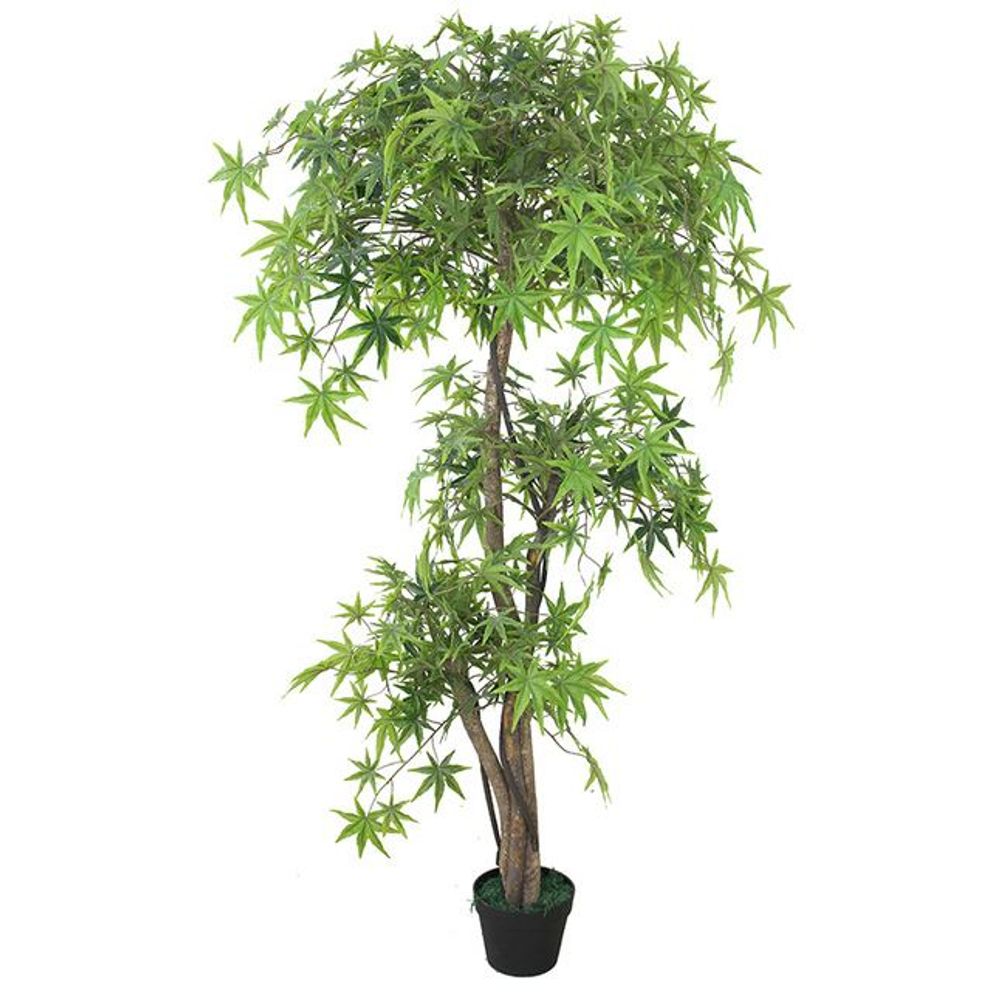 150cm Lifelike Artificial Japanese Maple Tree for Elegant Home Decor