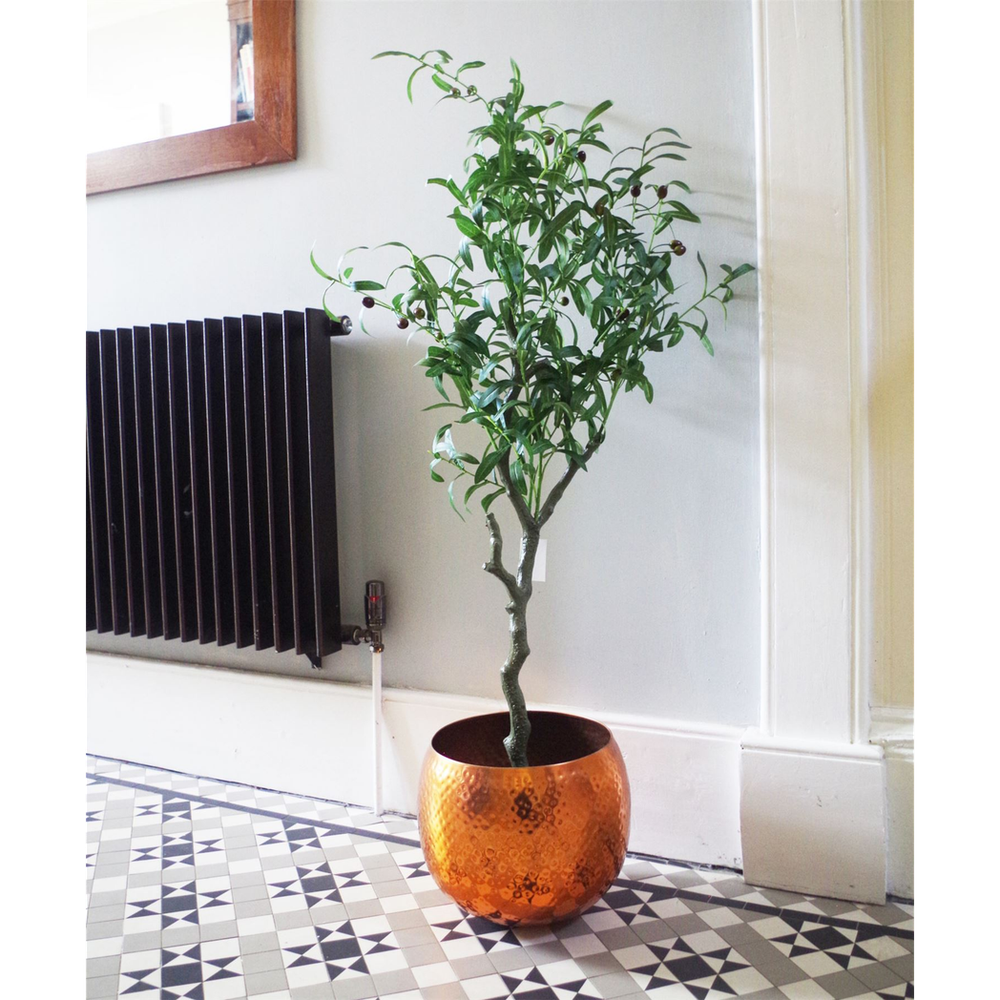 120cm Natural Style Olive Tree - Lifelike Artificial Plant for Home